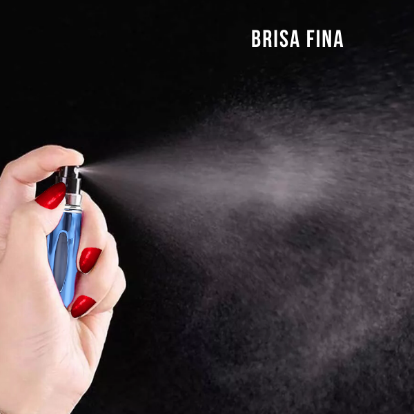 Mini Frasco de Perfume Portatil Reutilizable 5ml/0.17oz Color Azul