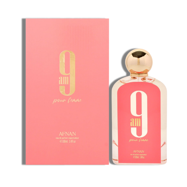 Afnan 9AM Pour Femme EDP 100ml/3.4oz - Coral- Women
