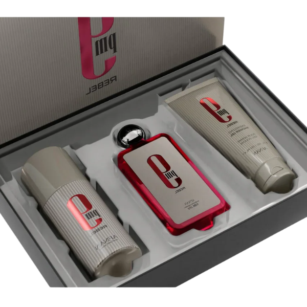 Afnan Set 3 pzas 9PM Rebel EDP 100ml/3.4oz Men