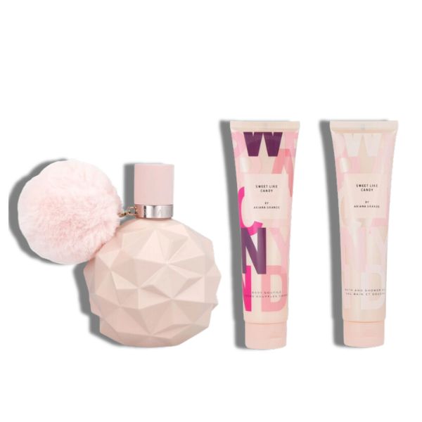 Ariana Grande Set 3 piezas Sweet Like Candy 100ml/3.4 Oz EDP Women