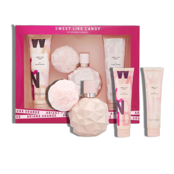 Ariana Grande Set 3 piezas Sweet Like Candy 100ml/3.4 Oz EDP Women