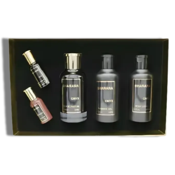 Bharara Set 5 pzas Onyx Collection EDP 100ml/3.4oz Men's Set