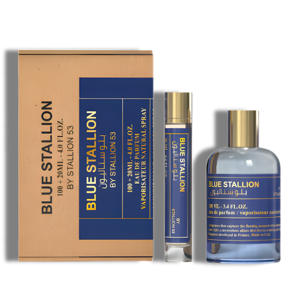 Emper Blue By Stallion 53 +20ml Free EDP 100ml/3.4oz Men