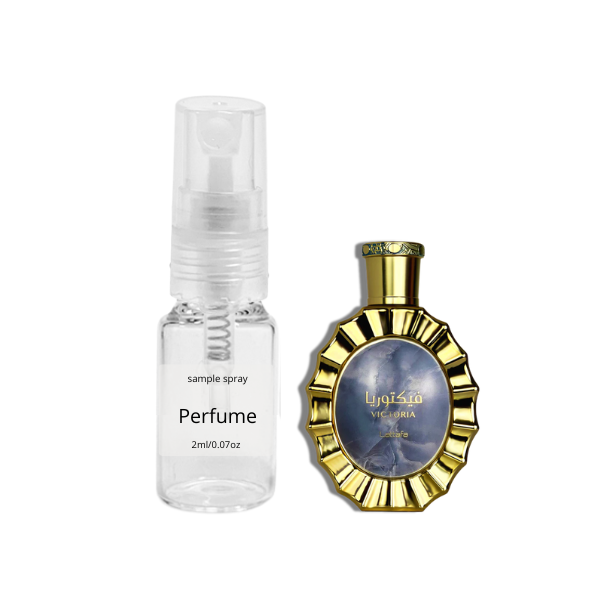 Decant Lattafa Victoria EDP Spr -Blue-White Box- Unisex 2ml/0.07oz