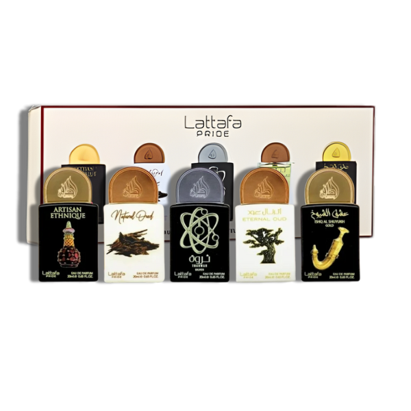 Lattafa Set 5 pzas Pride Collections No 3 EDP 5 x 20ml Unisex's Set