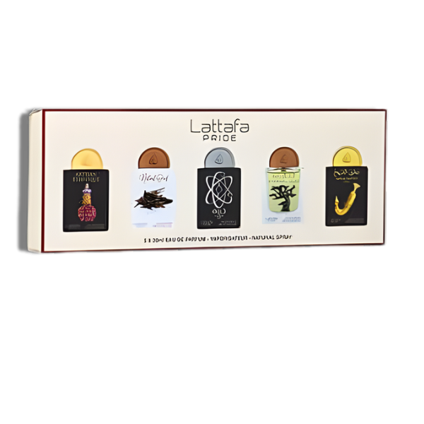 Lattafa Set 5 pzas Pride Collections No 3 EDP 5 x 20ml Unisex's Set
