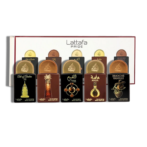 Lattafa Set 5 pzas Pride Collections No 4 EDP 5 x 20ml Unisex's Set