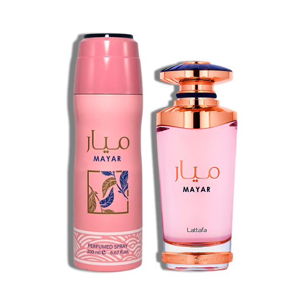 Lattafa Set 2 pzas Mayar 3.4 Oz EDP Women