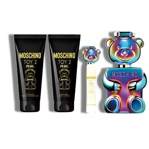 Moschino Set 4 pzas Toy 2 Pearl 100ml/3.4 Oz EDP Spr+100ml/3.4 Oz B.Lotion+100ml/3.4 Oz S.Gel+0.1 Women