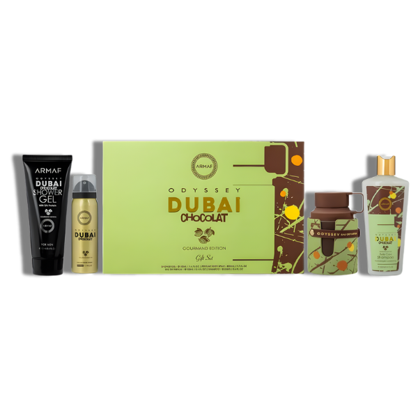 Armaf Set 4 pzas Odyssey Dubai Chocolat 100ml/3.4oz Men