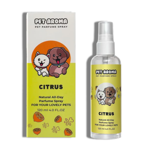 Pet Aroma -Pet- Citrus 120ml/4.0 Oz Perfume Spray For Pets Pet AROMA