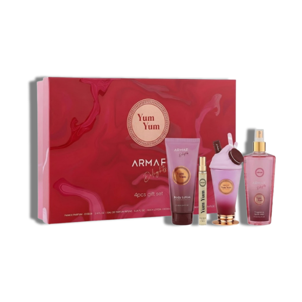 Armaf Set 4 pzas Yum Yum EDP 100ml/3.4oz Women's Set
