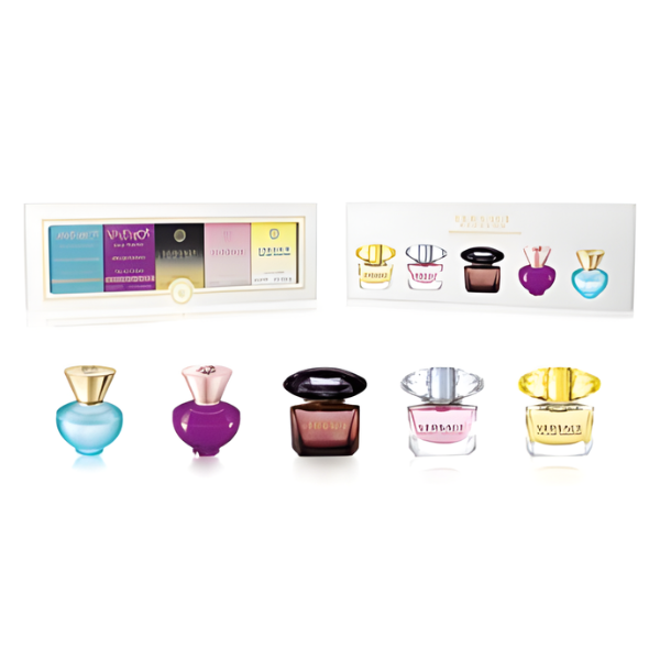 Versace Set 5pzas Mini 5x0.17oz Women EDT