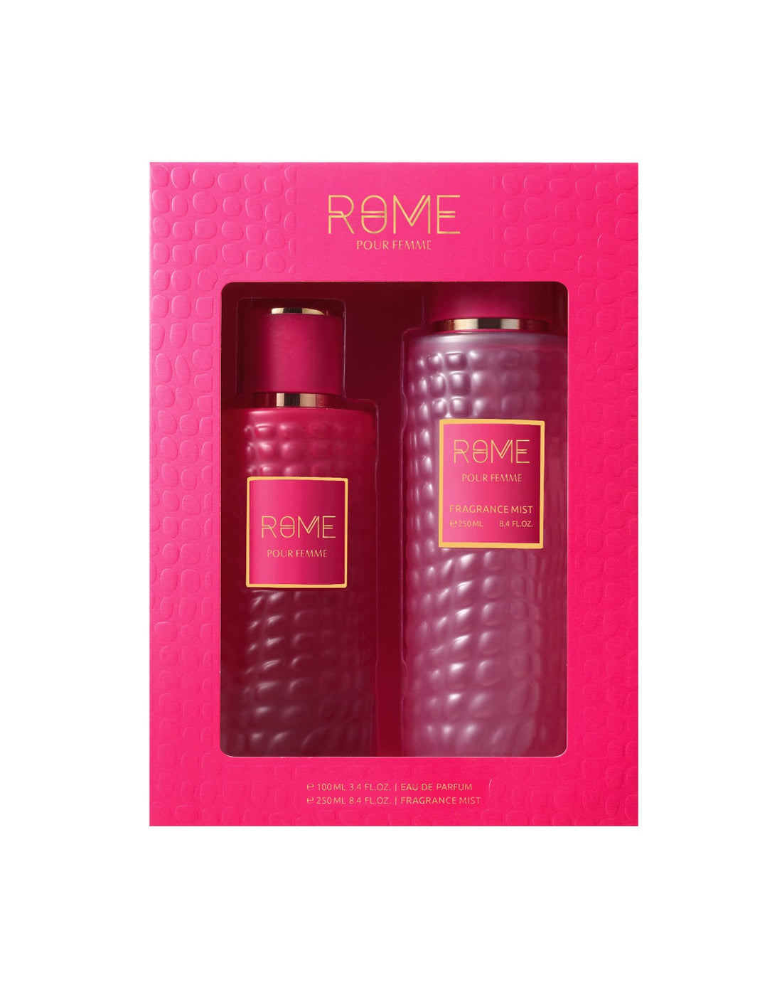 Bharara Set 2 pzas Rome Pour Femme EDP 100ml/3.4oz Women's Set