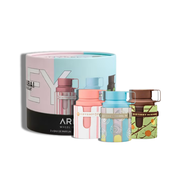 Armaf Set Odyssey Dubai Chocolate+Marshmallow+Candee 30ml/ 1.0oz EDP -Mini- Unisex