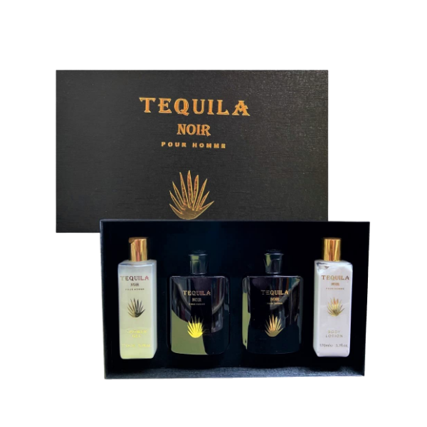 Tequila Noir 4 Pcs Set 100ml/3.3 Oz EDP Men