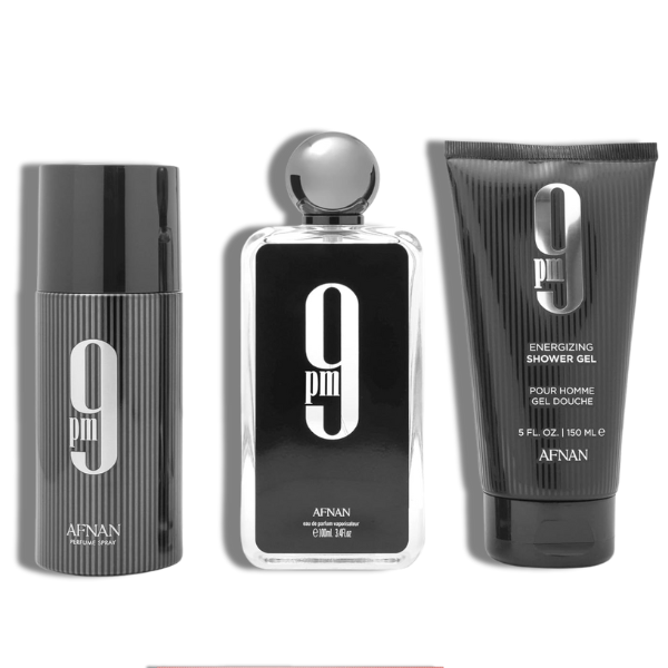 Afnan Set 3 pzas 9PM EDP 100ml/3.4oz EDP Men's Set