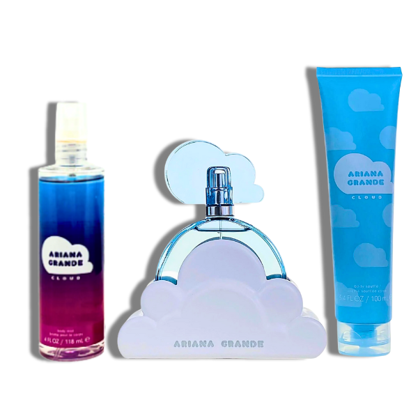 Ariana Grande Set 3 pzas Cloud 100ml/3.4 Oz EDP Set Women