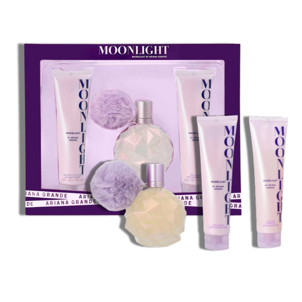 Ariana Grande Set 3 piezas Moonlight 100ml/3.4 Oz EDP Women