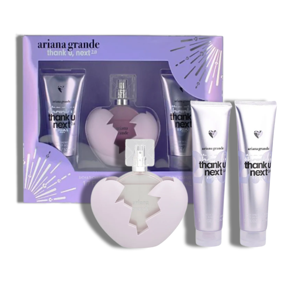 Ariana Grande Thank You Next 2.0 - 3 Pcs Set 100ml/3.4 Oz EDP Women