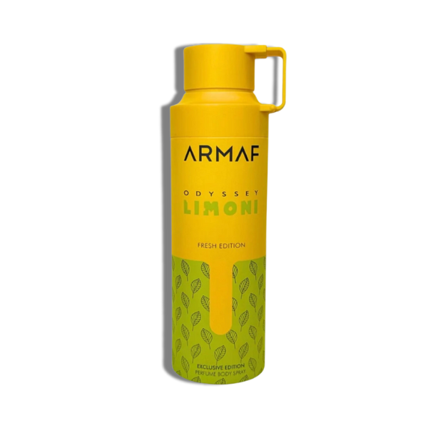 Body Spray Armaf Odyssey Limoni Fresh Edition 200ml/6.8oz Men