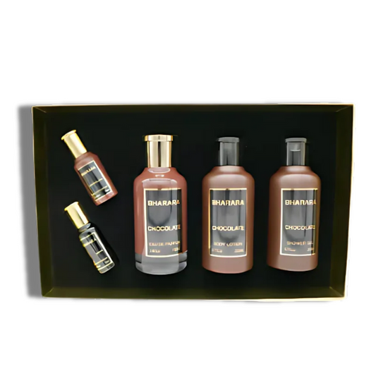 Bharara Set 5 pzas Chocolate Collection EDP 100ml/3.4oz Men's Set
