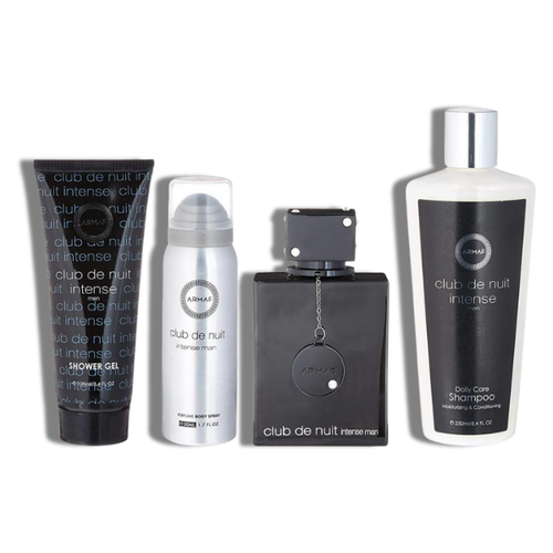 Armaf Set 4 pzas Club de Nuit Intense Man Armaf EDP 100ml/3.4oz  Men's Set