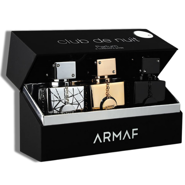 Armaf Set 3 pzas Mini Club de Nuit Intense Man + CDN Sillage+ CDN Milestone EDP 30ml/1.0oz Men's Set