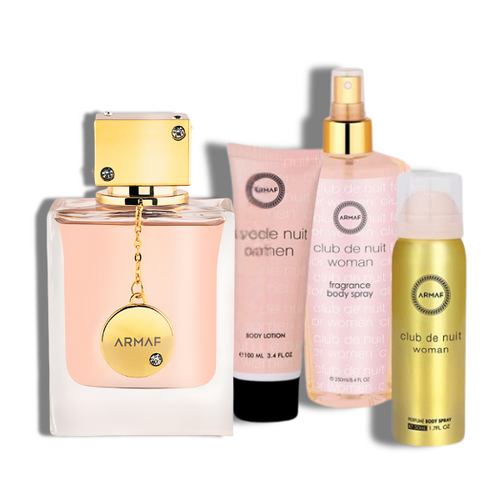 Armaf Set 4 pzas Club de Nuit Woman Armaf EDP 100ml/3.4oz Women's Set