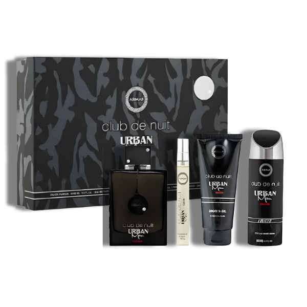 Armaf Set 4 pzas Club de Nuit Urban Man Elixir EDP Men