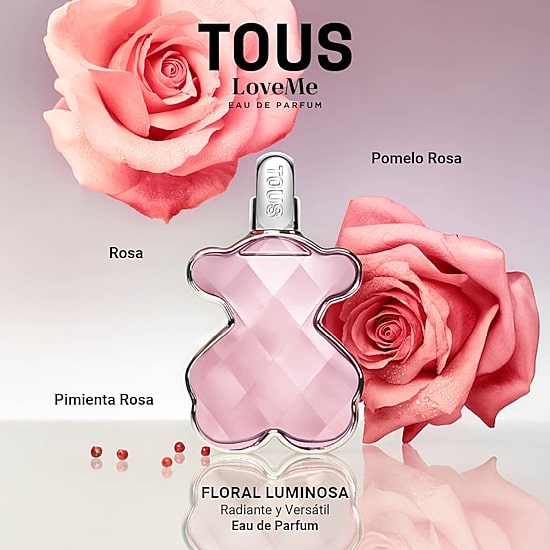 Tous Tester Love Me 90ml/3.0 Oz EDP -Pink- Women -TESTER-