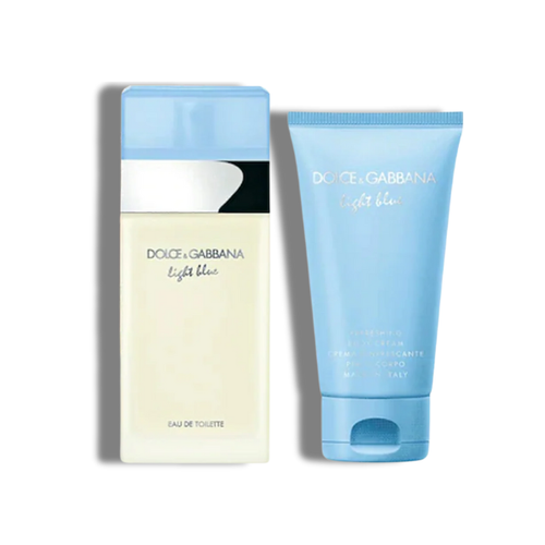 D&G Set 2 pzas Light Blue 50ml/1.7 EDT  + 1.7oz B/LSpr Women