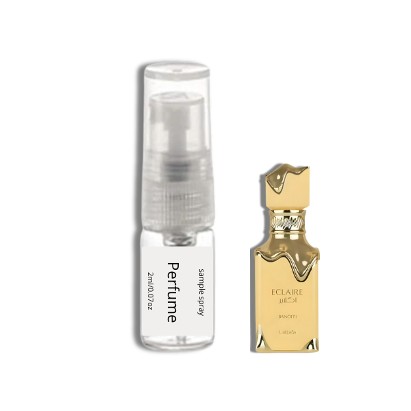 Decant Lattafa Eclaire Banoffi EDP Spr Unisex 2ml/0.07oz