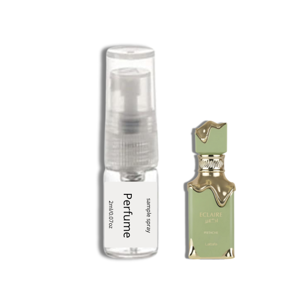 Decant Lattafa Eclaire Pistache EDP Spr Unisex 2ml/0.07oz