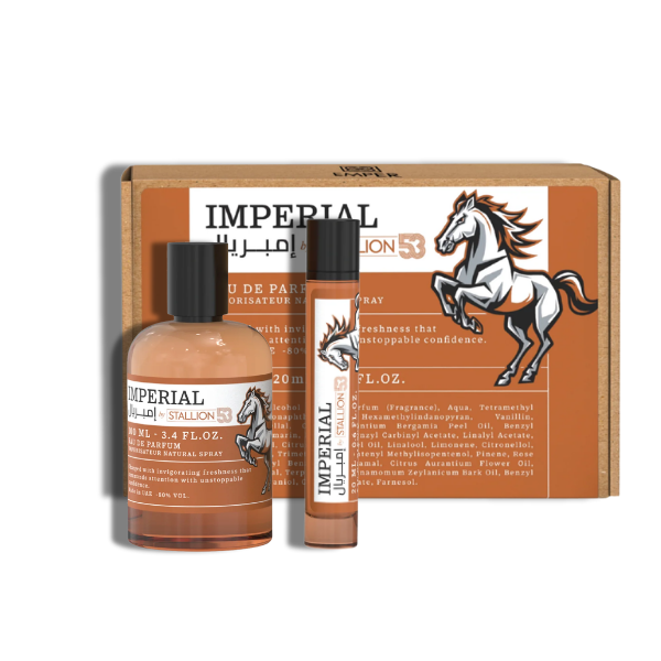 Emper Imperial By Stallion 53 + 20ml Free EDP 100ml/3.4oz  Unisex