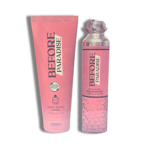 Emper Set 2 pzas Before Paradise 250ml/6.8oz Colonia + Locion Hidratante Women