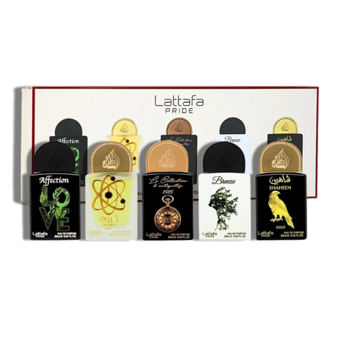 Lattafa Set 5 pzas Pride Collections No 1 EDP 5 x 20ml Unisex's Set