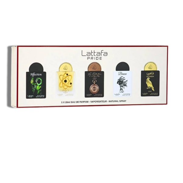 Lattafa Set 5 pzas Pride Collections No 1 EDP 5 x 20ml Unisex's Set
