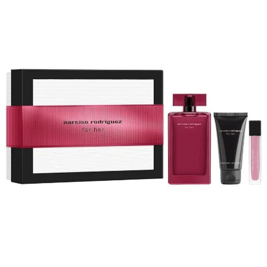 Narciso Rodriguez Set 3 pzas For Her Intense Women's Set
