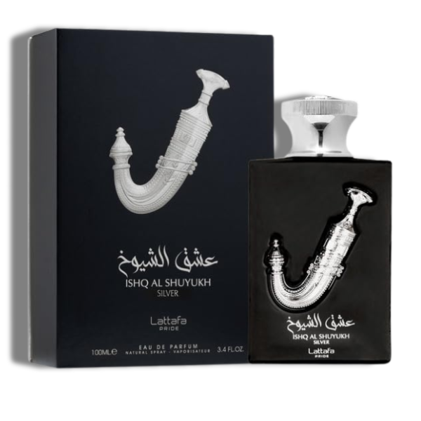 Lattafa Ishq Shuyukh Silver EDP 100ml/3.4oz  Unisex