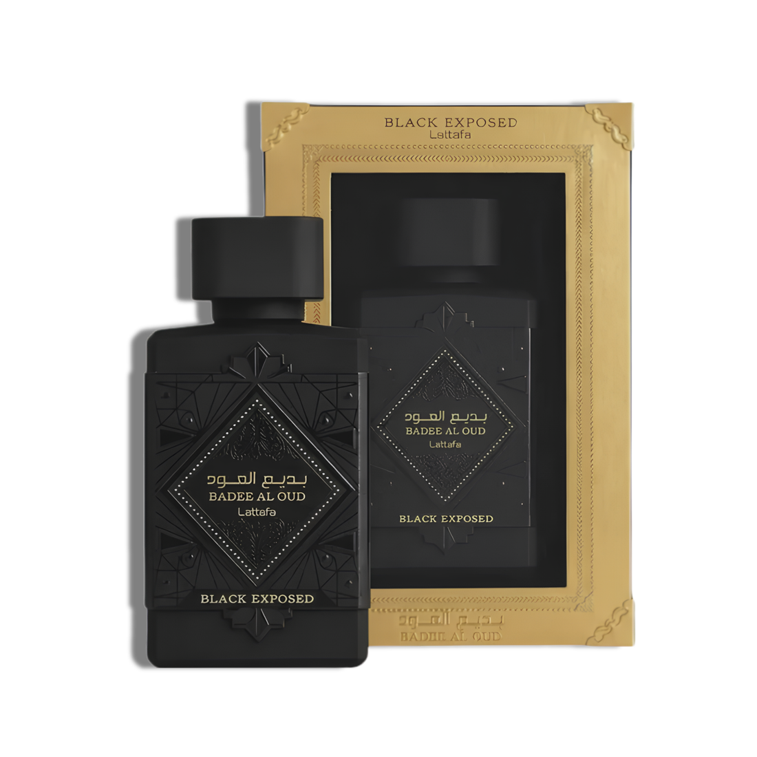 Lattafa Badee Al Oud Black Exposed 100ml/ 3.4 Oz Edp Unisex