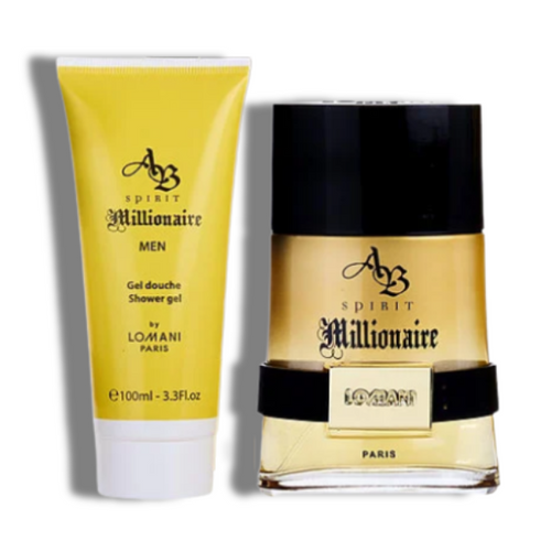 Lomani Set 2 pzas Ab Spirit Millionaire 100ml/3.4 Oz EDP Men's Set