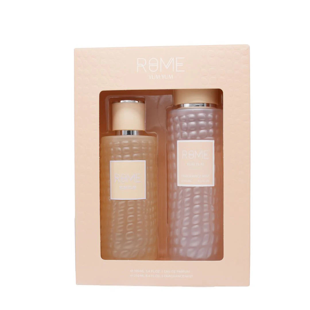 Bharara Set 2 pzas Rome Yum Yum Pour Femme EDP 100ml/3.4oz Women's Set