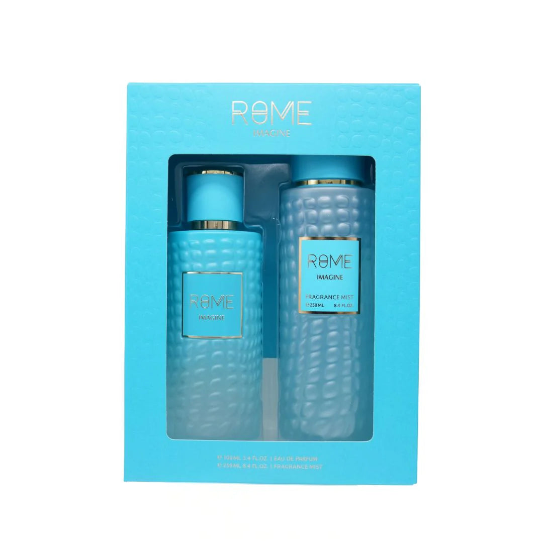 Bharara Set 2 pzas Rome Imagine Pour homme EDP 100ml/3.4oz +8.4oz Men's Set