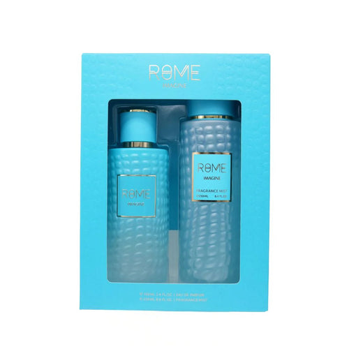 Bharara Set 2 pzas Rome Imagine Pour homme EDP 100ml/3.4oz +8.4oz Men's Set