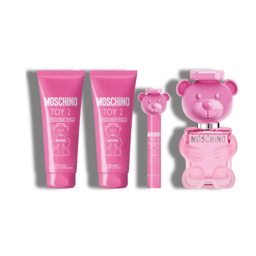 Moschino Set 4 pzas Toy 2 Bubble Gum EDT Women's Set
