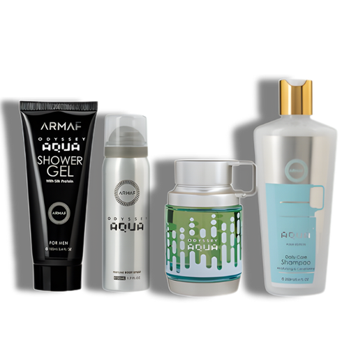 Armaf Set 4 pzas Odyssey Aqua EDP 100ml/3.4oz Men