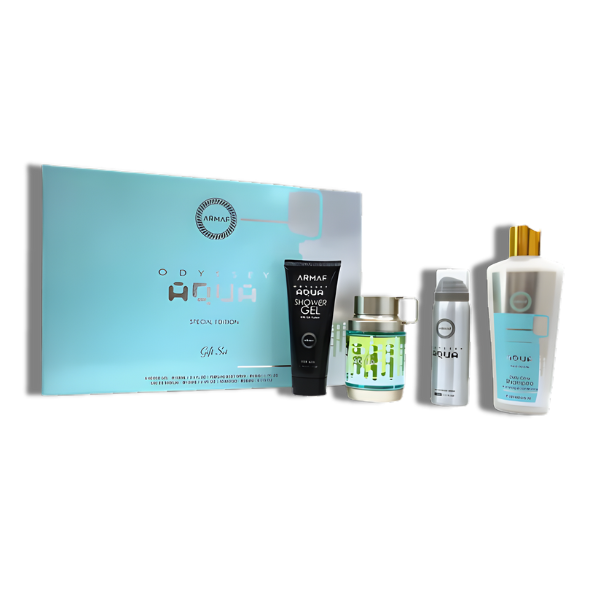 Armaf Set 4 pzas Odyssey Aqua EDP 100ml/3.4oz Men