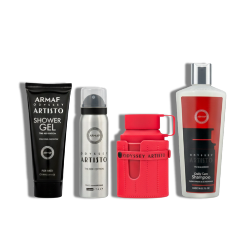 Armaf Set 4 pzas Odyssey Artisto EDP 100ml/3.4oz Men