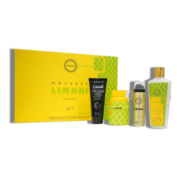 Armaf Set 4 pzas Odyssey Limoni Fresh 3.4oz EDP Men